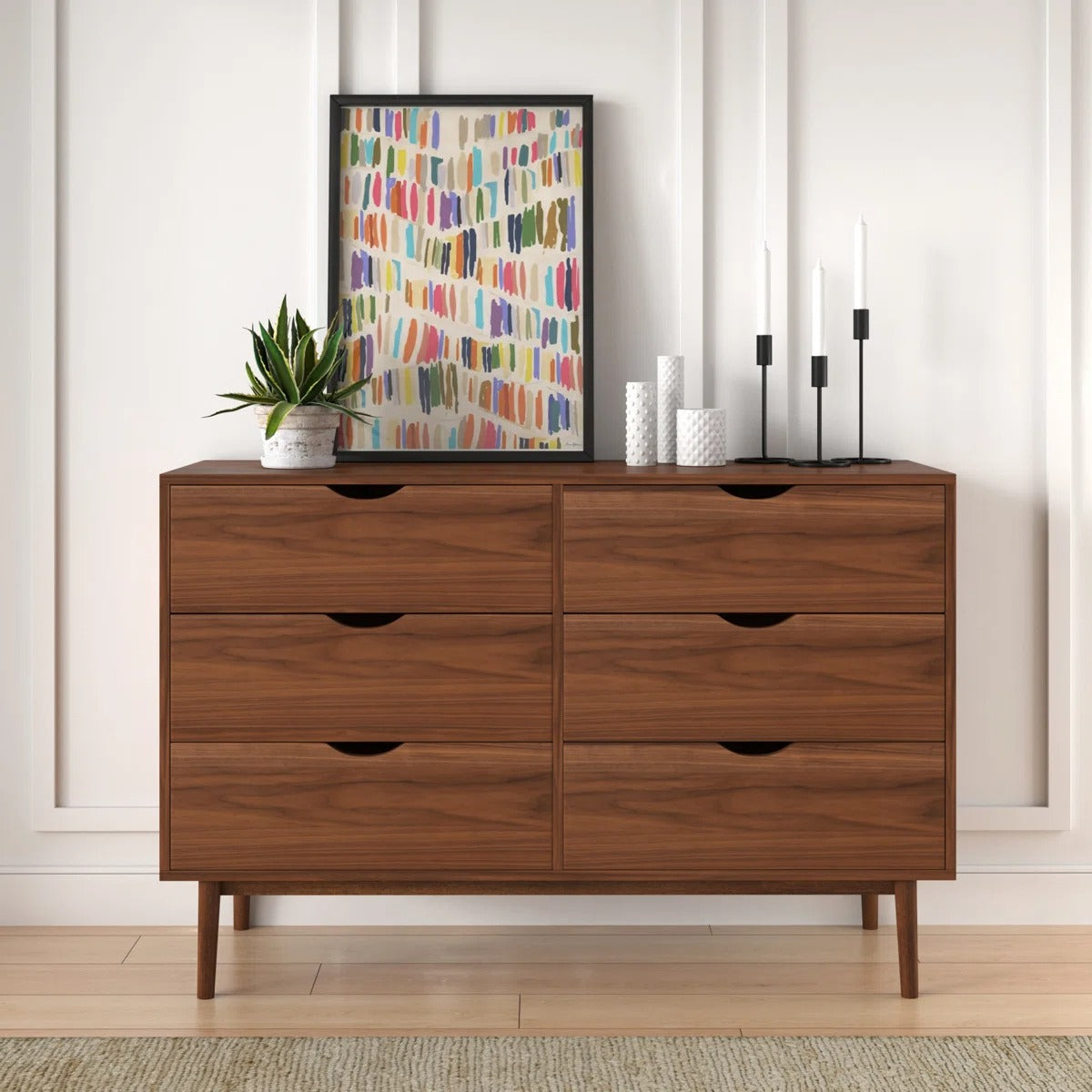 Indra 47.25'' W 6 - Drawer Dresser