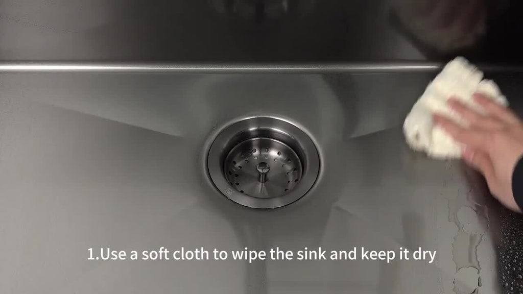 "GB 33\"" DB DM GMBLK KITCHEN SINK AIO"