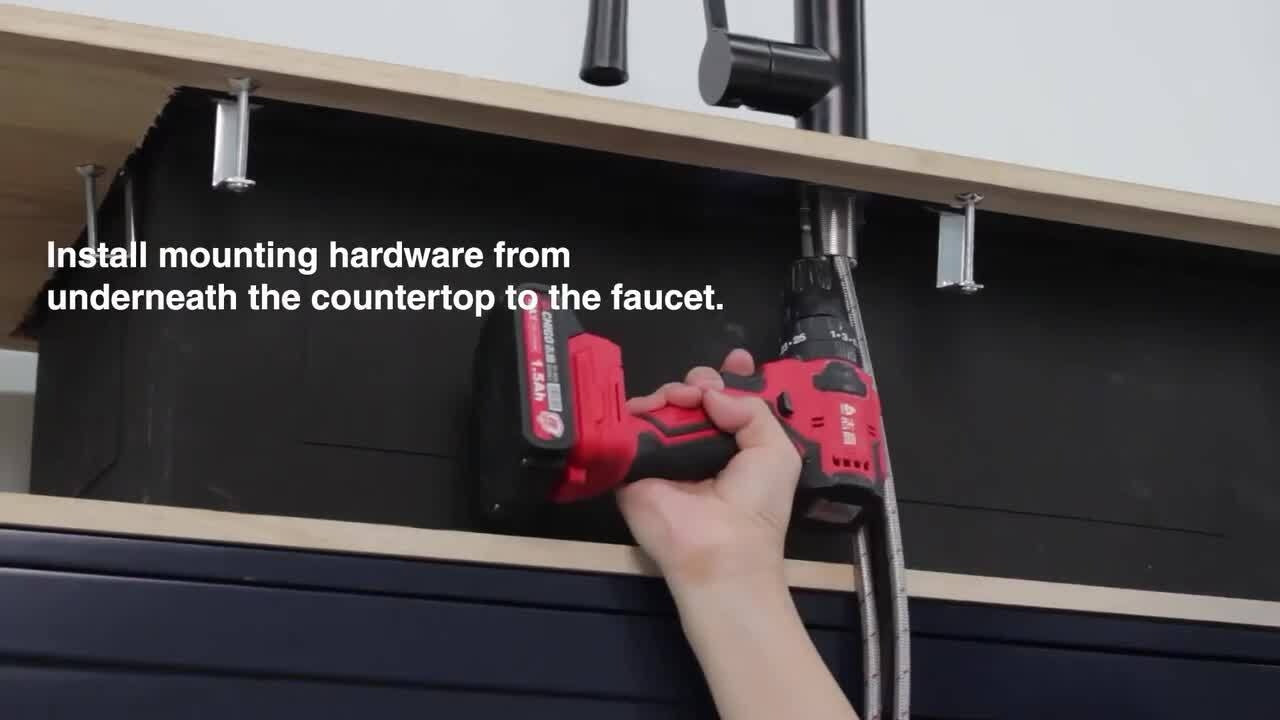 "GB 33\"" DB DM GMBLK KITCHEN SINK AIO"