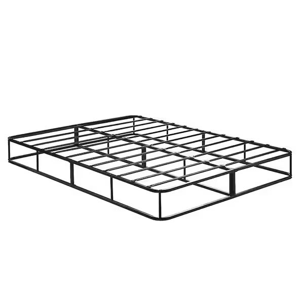 HOMZENE 5 in. H King Size Box Spring with Metal Structure, Mattress Foundation with Frabric Cover