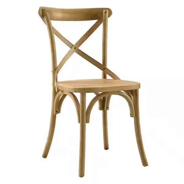 MODWAY Gear Dining Side Chair in Natural (1 chair)