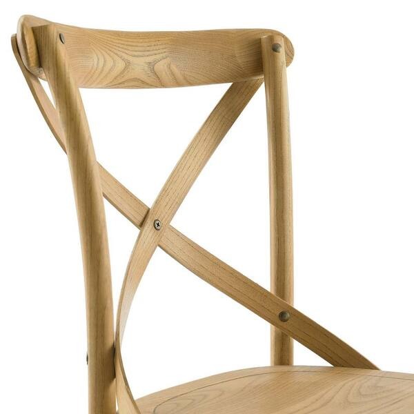 MODWAY Gear Dining Side Chair in Natural (1 chair)