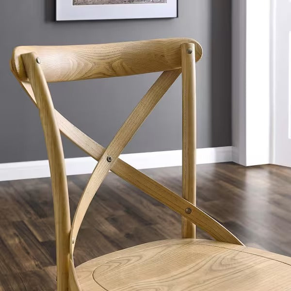 MODWAY Gear Dining Side Chair in Natural (1 chair)